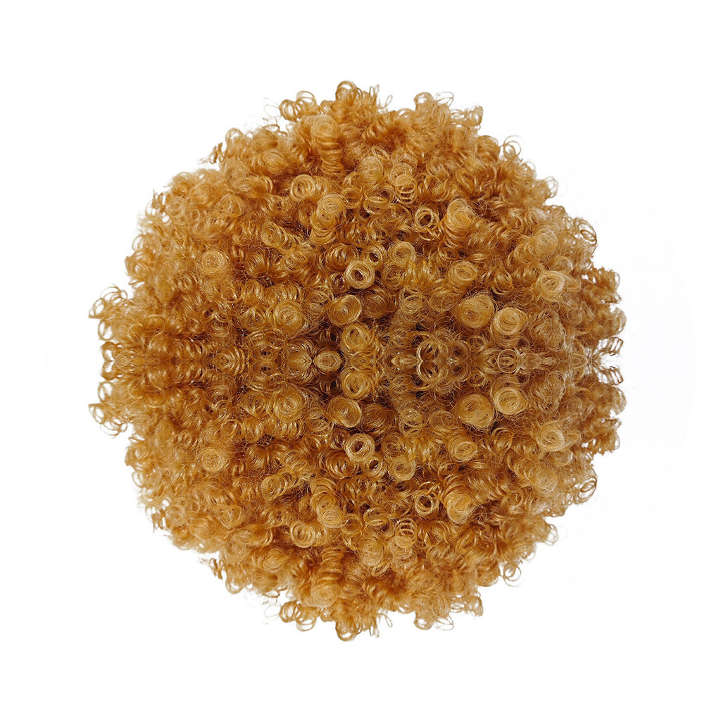 Women's Drawstring Fluffy Wig