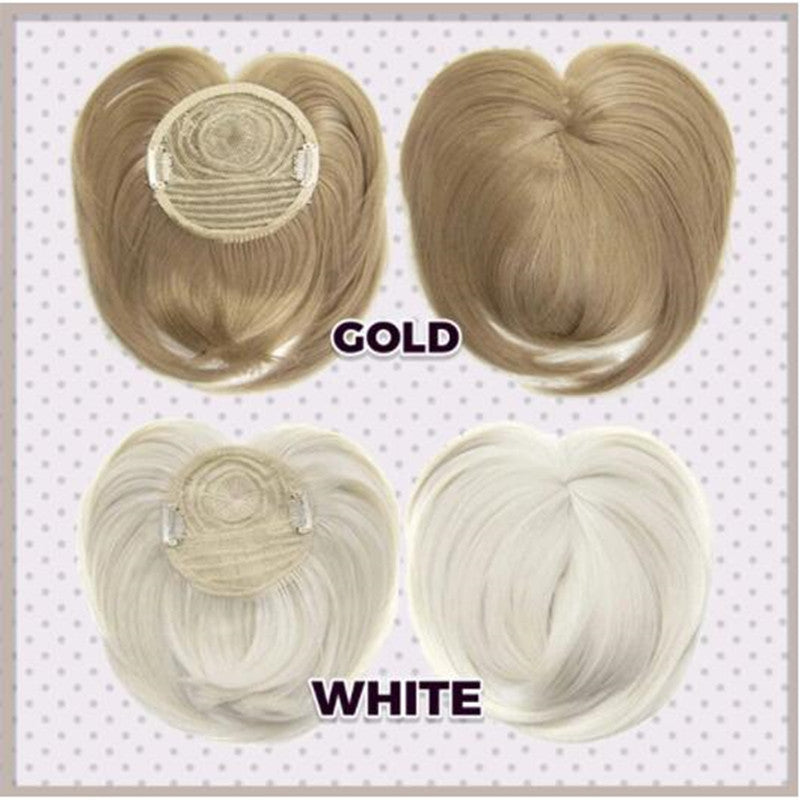 High temperature silk chemical fiber wig bangs