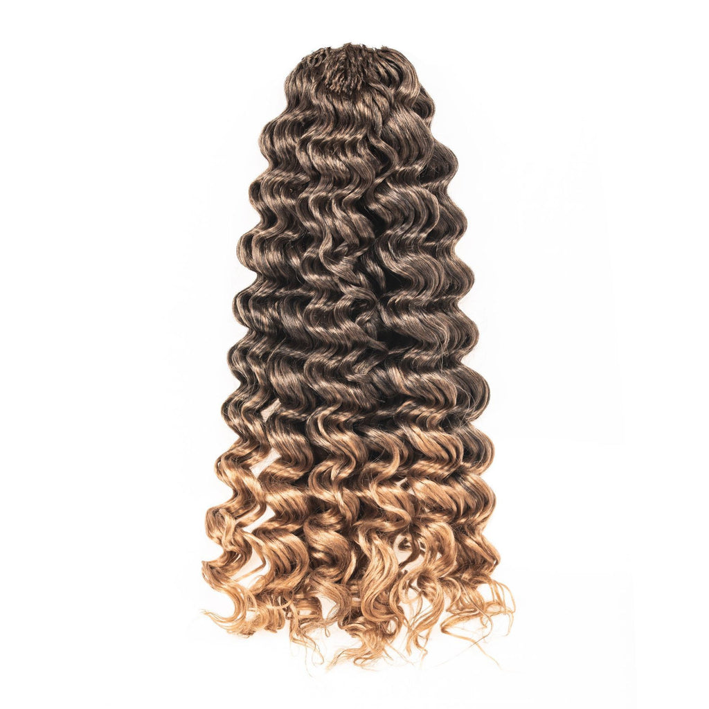 African Curly Hair Dirty Braid Big Wave Ocean Curved Fashion Wig