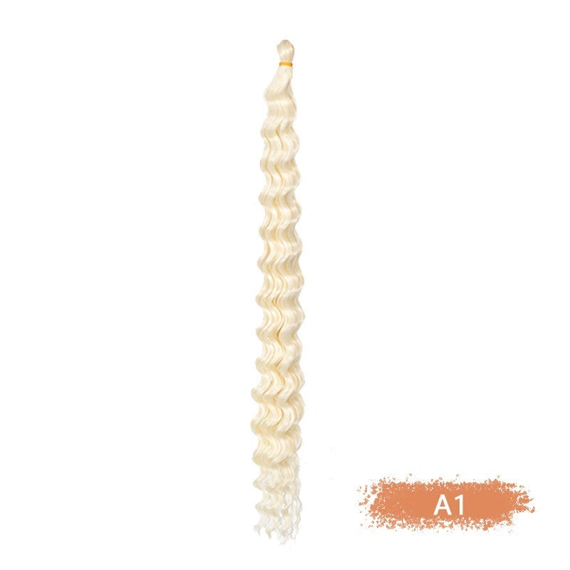 Wig Female Curly Hair Twist Braid Dreadlocks Ponytail Wig