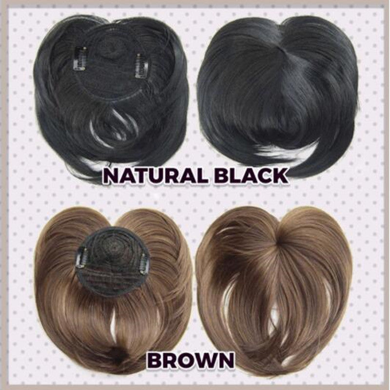 High temperature silk chemical fiber wig bangs