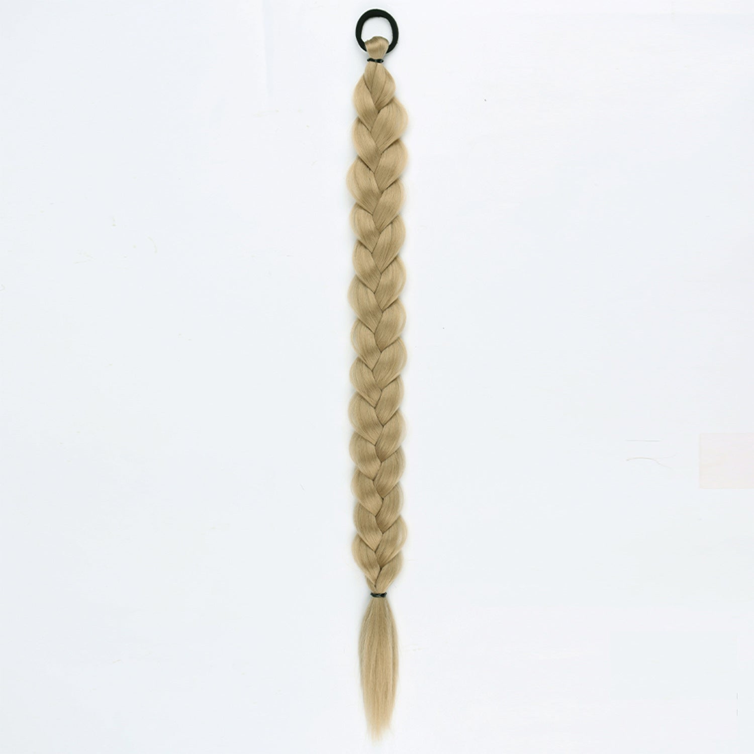 24-inch Women's Braid Hair Ring Horse Tail Strip Rubber Band Horse Tail