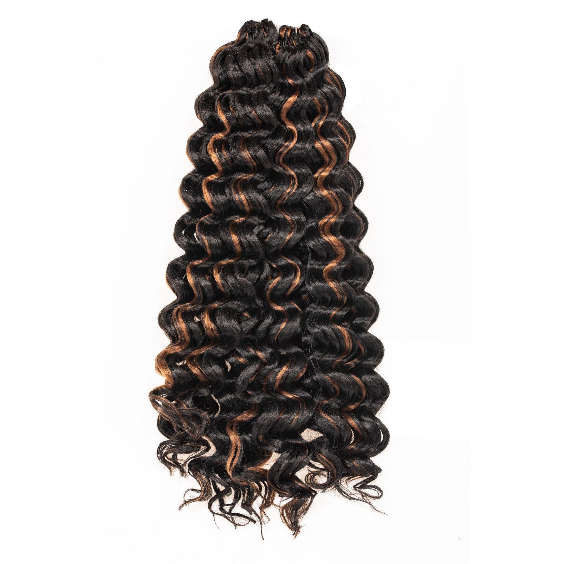 African Curly Hair Dirty Braid Big Wave Ocean Curved Fashion Wig