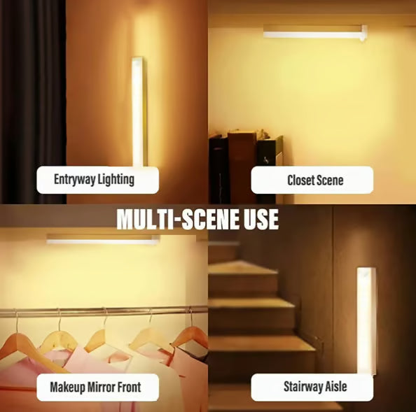 Magnetische, wiederaufladbare LED-Leuchten mit Smart-Sensor ohne Schlag 