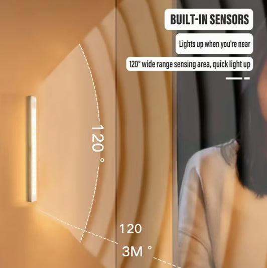 Magnetische, wiederaufladbare LED-Leuchten mit Smart-Sensor ohne Schlag 