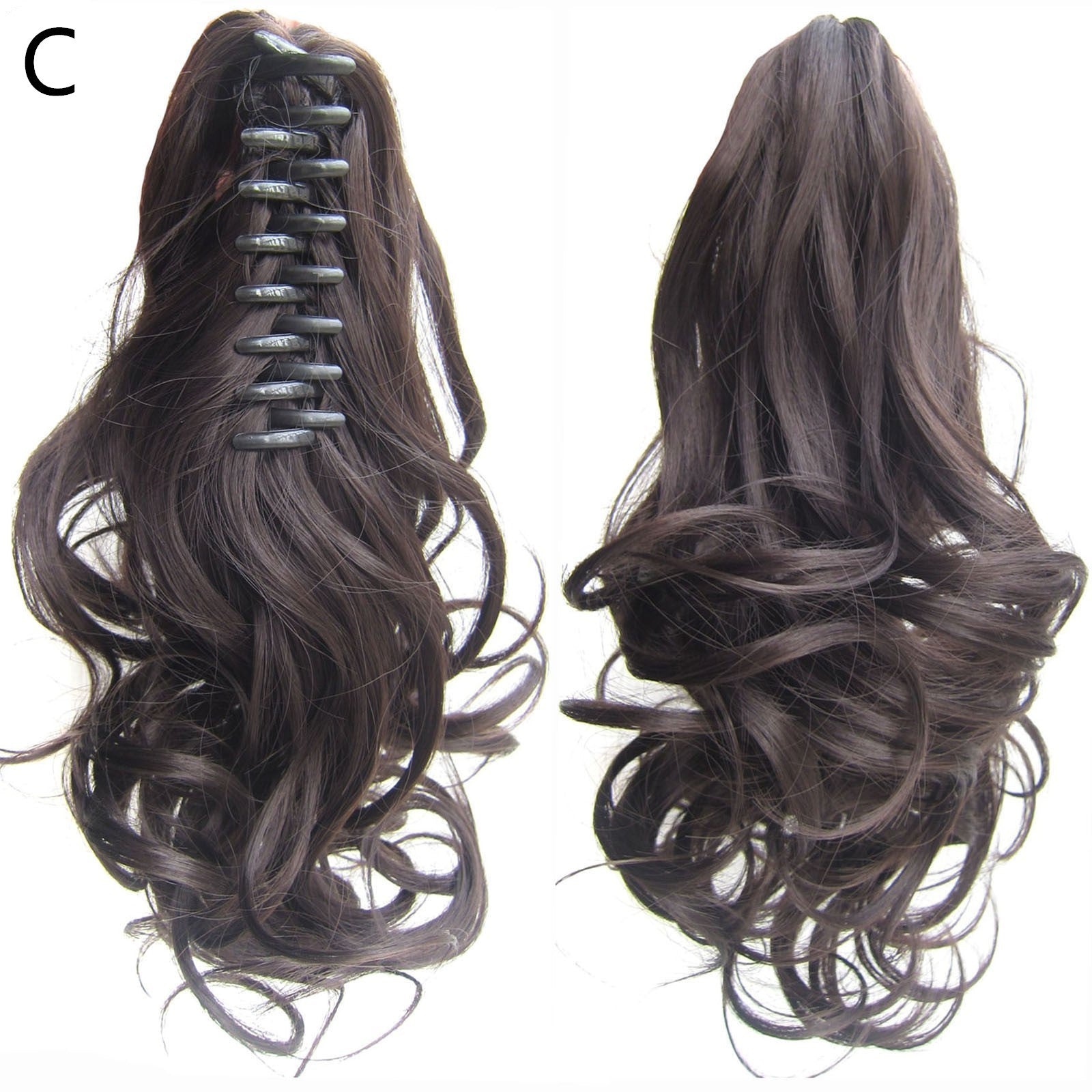 Paw clip wig ponytail