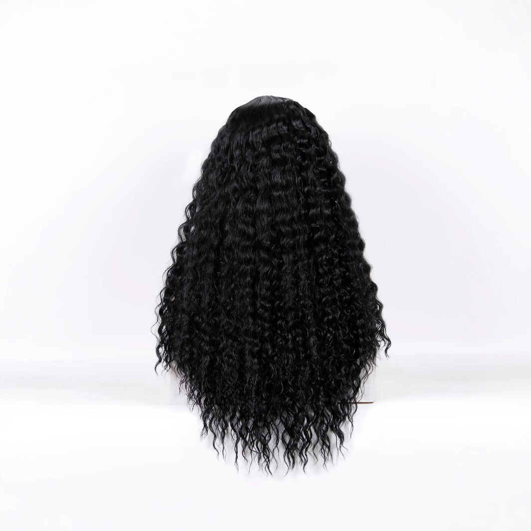 Medium Long Curly Hair Wave Synthetic Wigs