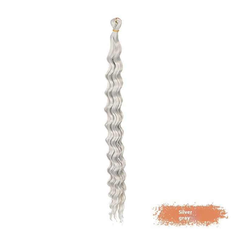 Wig Female Curly Hair Twist Braid Dreadlocks Ponytail Wig