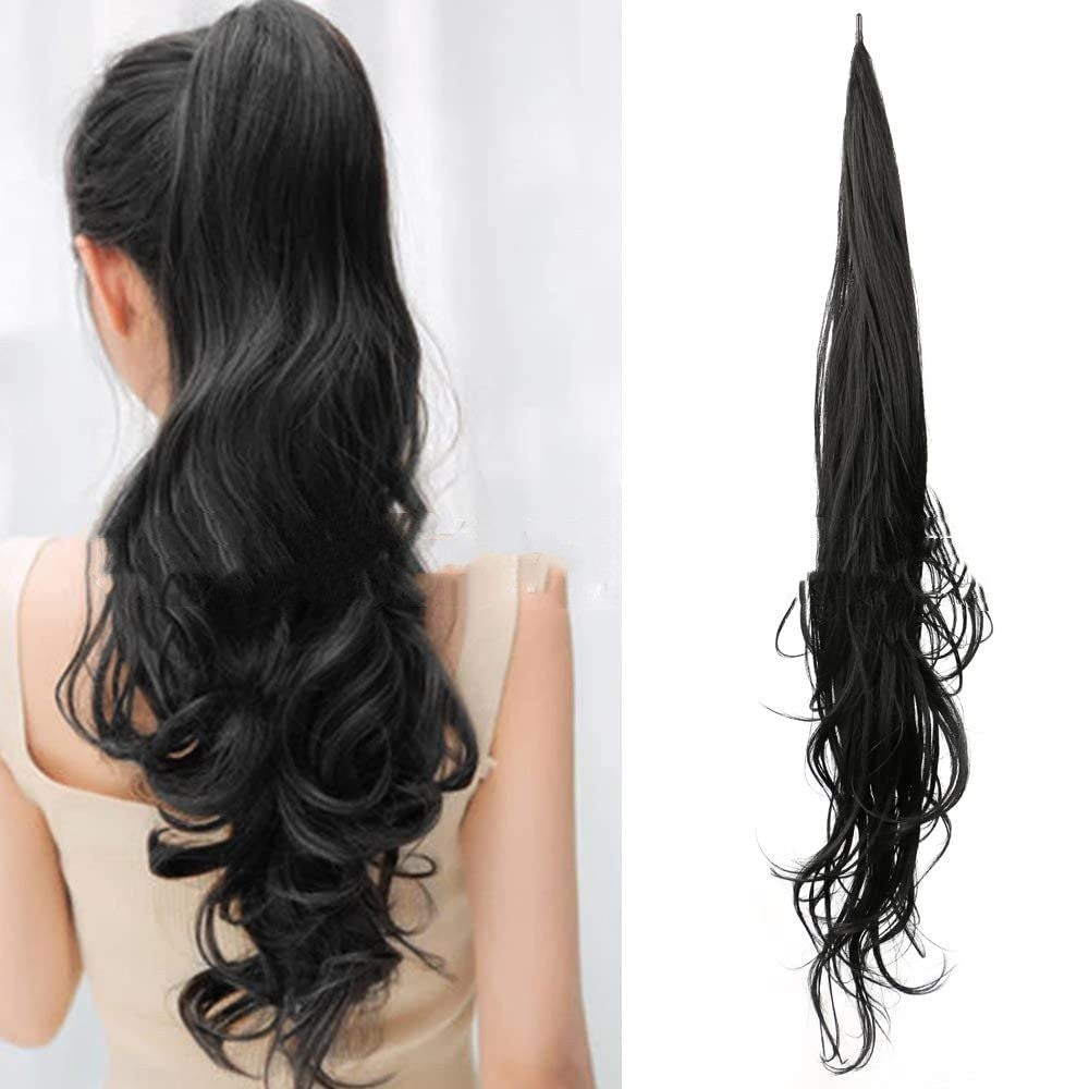 Chemical Fiber Wig Ponytail Wrap Wig