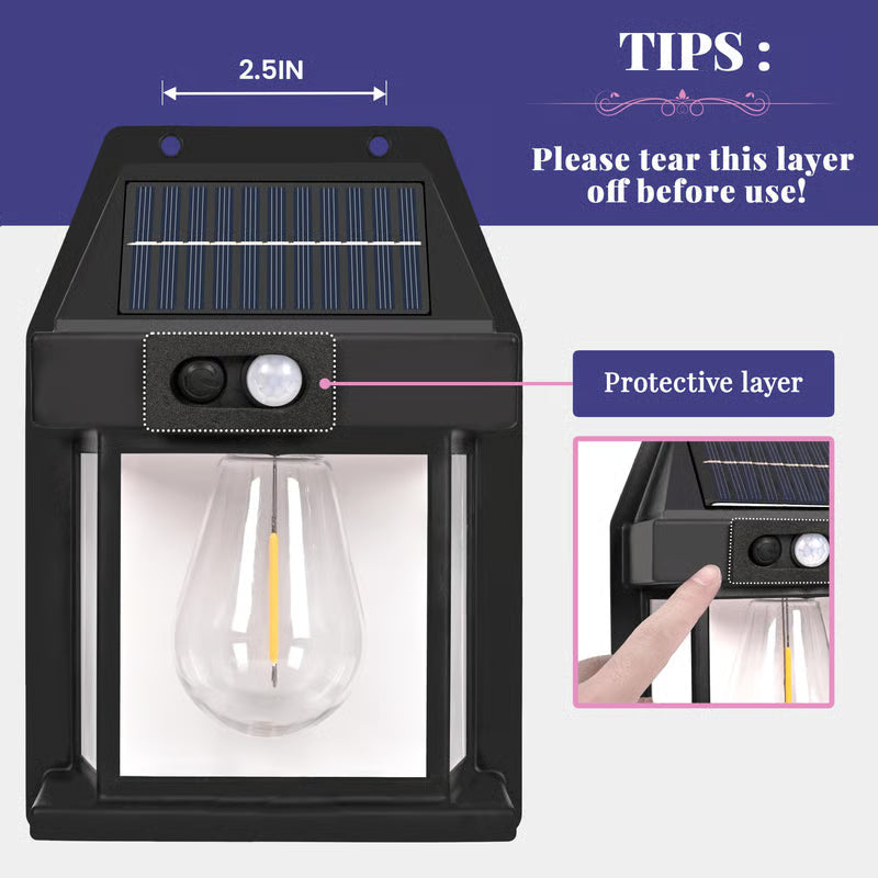 Solarbetriebene LED-Leuchten