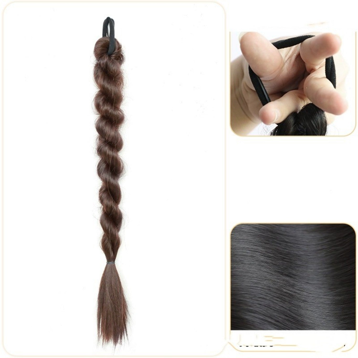 Braided Children Ponytail Sweet Summer