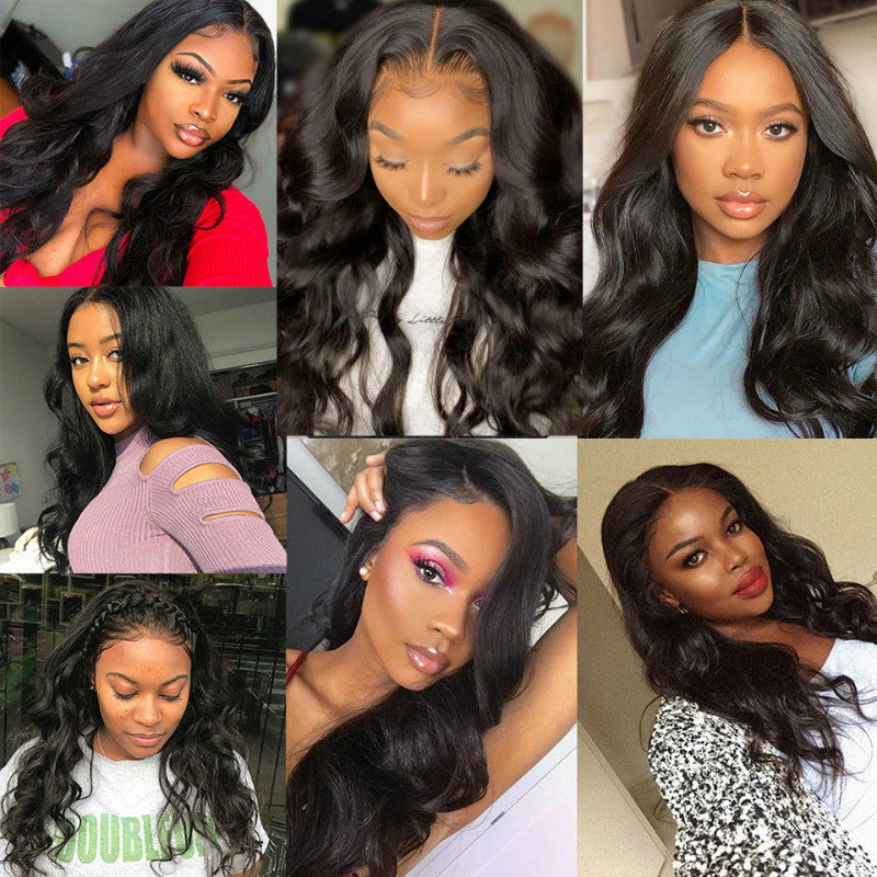 Solid Color Simple Artificial Wave Long Hair Extension