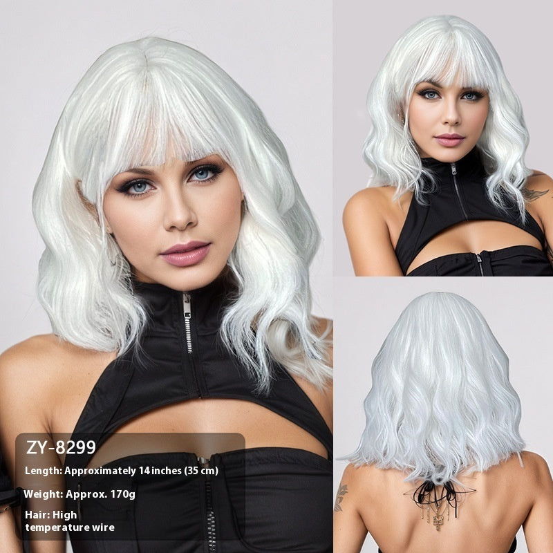 Women's Simple All-match Bobhaircut Bangs Wig