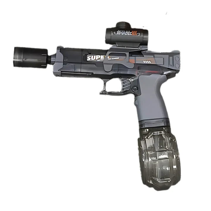 Vannpistol: Elektrisk vannpistol for lang rekkevidde 